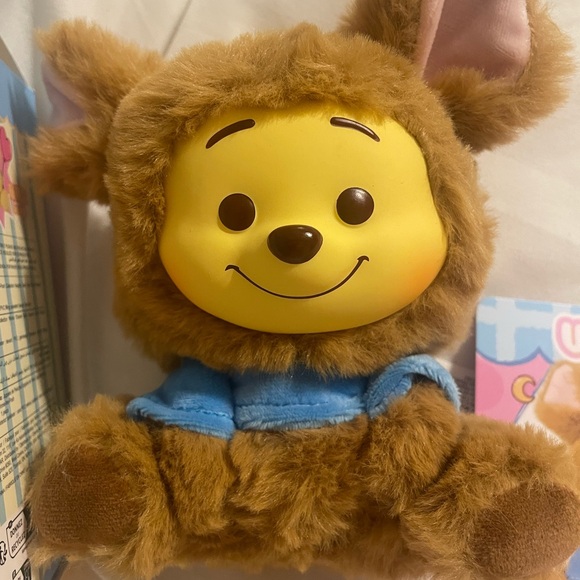 Miniso Disney Winnie Plush Bag Charm Adzuki Bean - Picture 2 of 6